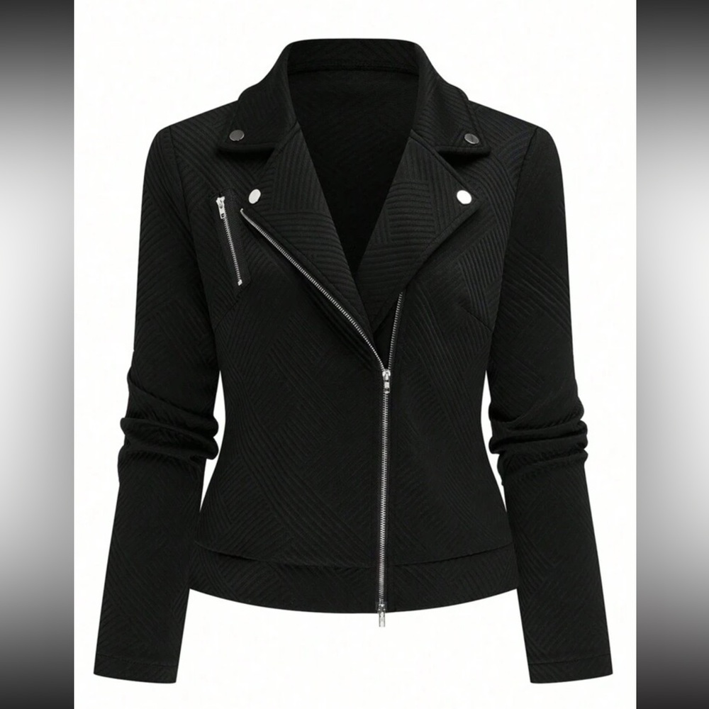 Plus Size Moto Jacket. Spring/Fall Light Fasion J… - image 1